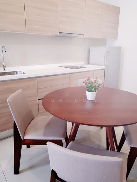 Service Residence for Sale at i-SOHO @ i-City - Lisa Low - Dining Table - PropertyGuru.com.my