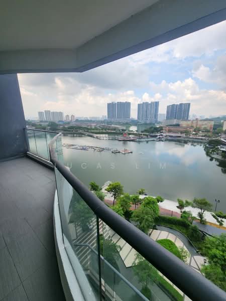 Service Residence for Sale at LakePark Residence @ KL North - Lucas Lim - Balcony - PropertyGuru.com.my