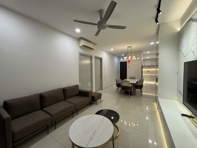 Kondominium untuk Disewa di Sunway GeoLake Residences - Lisa Low - Living Room - PropertyGuru.com.my
