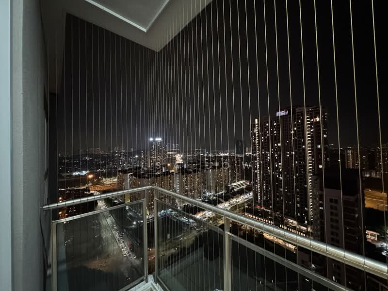 Kondominium untuk Disewa di Sunway GeoLake Residences - Lisa Low - Balcony View with Safety Invisible Grill - PropertyGuru.com.my