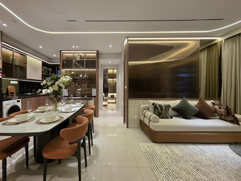 Kediaman Servis untuk Dijual di Sunway Velocity 3 - Stella Lee - Living Room - PropertyGuru.com.my
