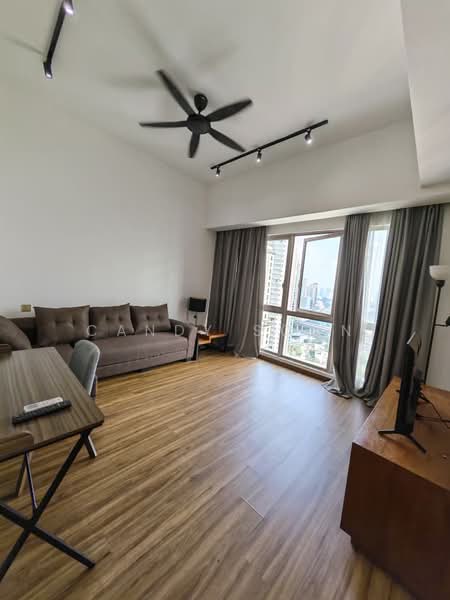 Servis Apartment untuk Disewa di myHabitat - Candy Soon - Living Room - PropertyGuru.com.my