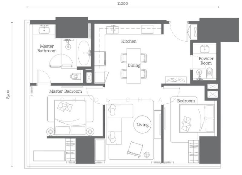 Service Residence for Rent at Jewel by Oxley KLCC - Chloe Chiao - PropertyGuru.com.my