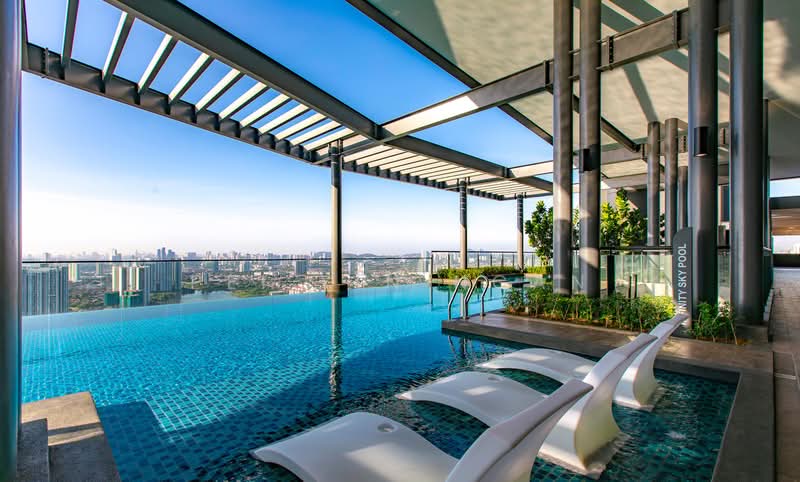 Condominium for Rent at 99 Residence - Pei Yin Ngan - Pool - PropertyGuru.com.my