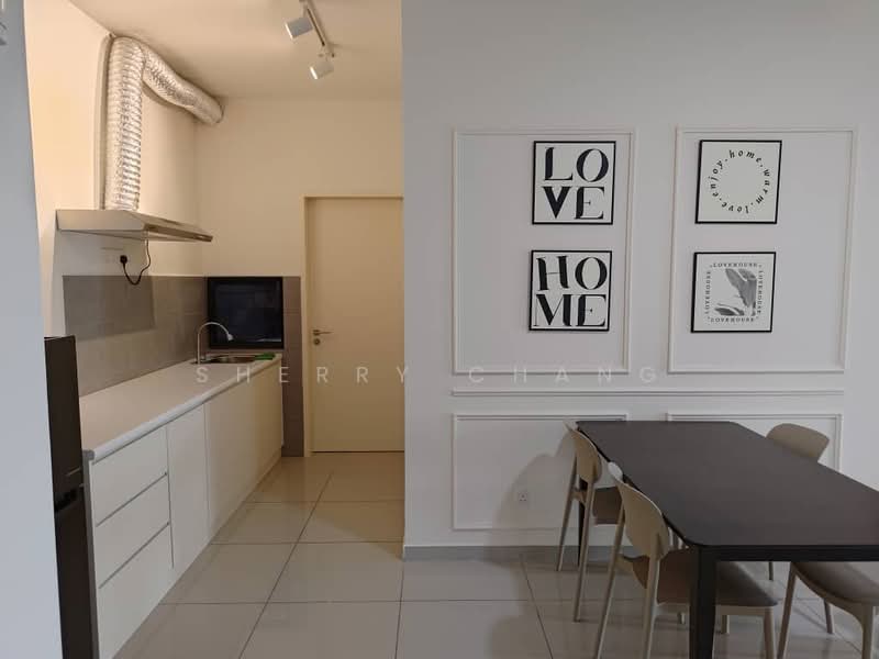 Servis Apartment untuk Disewa di D'Cosmos Residences - Sherry Chang - Kitchen - PropertyGuru.com.my