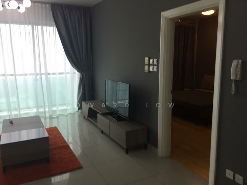 Kediaman Servis untuk Dijual di Solaris Dutamas - Edward Low - Living Room - PropertyGuru.com.my