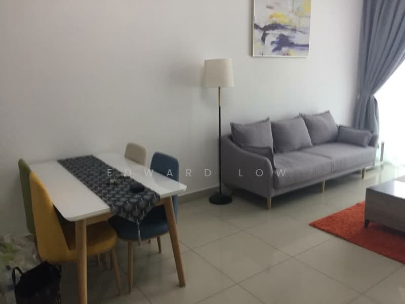 Kediaman Servis untuk Dijual di Solaris Dutamas - Edward Low - Living Room - PropertyGuru.com.my