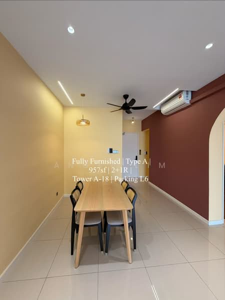 Servis Apartment untuk Disewa di Duta Park Residences - Angel Lim - Dining Room - PropertyGuru.com.my