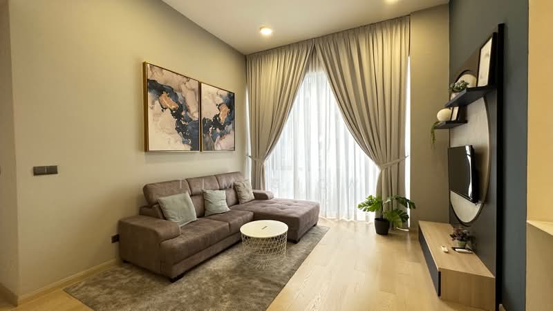 Service Residence for Rent at Star Residences One - Tim Siow - Living Room - PropertyGuru.com.my
