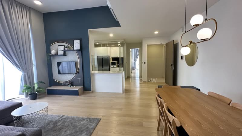 Service Residence for Rent at Star Residences One - Tim Siow - Living Room - PropertyGuru.com.my
