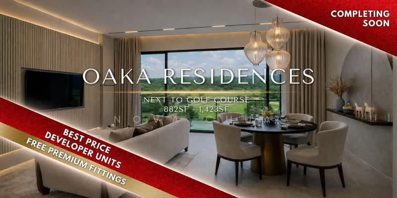 Condominium for Sale at Oaka Residences - Nova Chua - Living Room - PropertyGuru.com.my