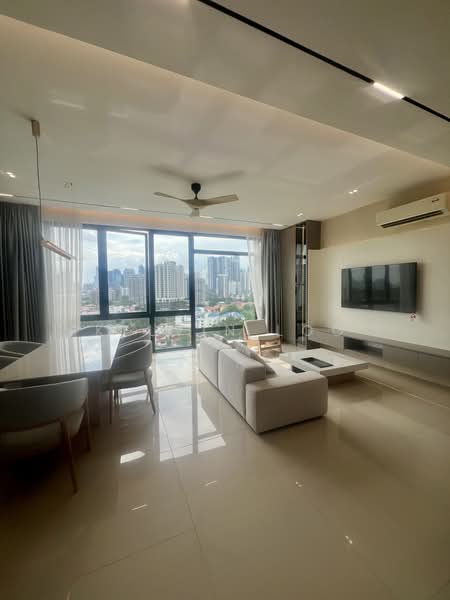 Kondominium untuk Disewa di Picasso Residence - Kelvin Loo - Living Room - PropertyGuru.com.my