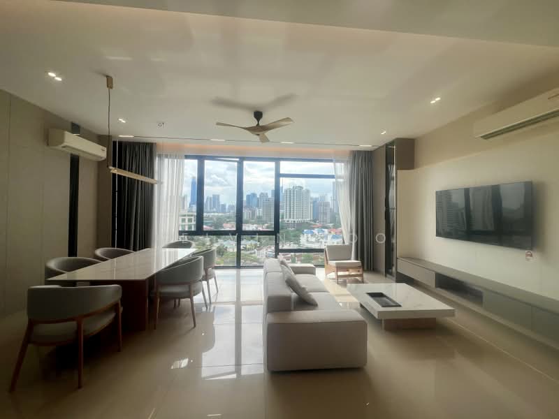 Kondominium untuk Disewa di Picasso Residence - Kelvin Loo - Living Room - PropertyGuru.com.my