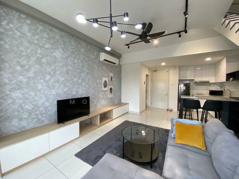 Kediaman Servis untuk Disewa di Arte Mont Kiara - Molly Cha - Living Room - PropertyGuru.com.my