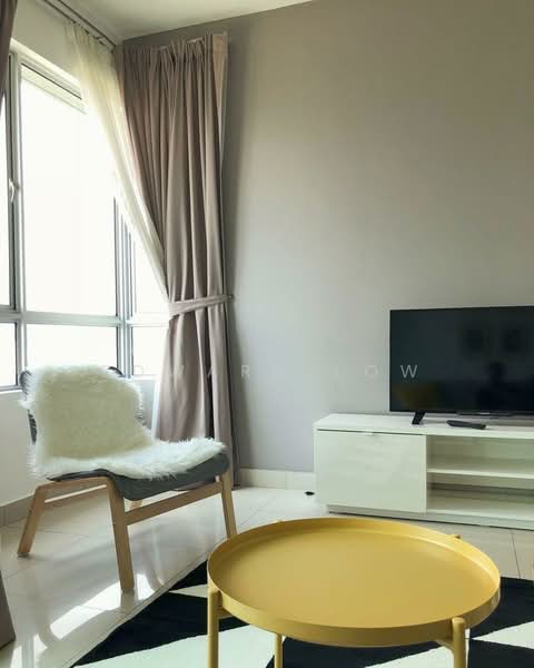 Servis Apartment untuk Dijual di Solaris Dutamas - Edward Low - Living Room - PropertyGuru.com.my
