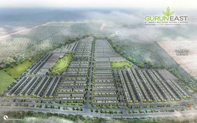 Rumah Kluster untuk Dijual di Gurun (Kedah) - Suhaidah Ibrahim - Exterior - PropertyGuru.com.my
