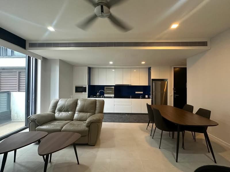 Service Residence for Sale at Arcoris Residences - Terry Lee - Living Room - PropertyGuru.com.my