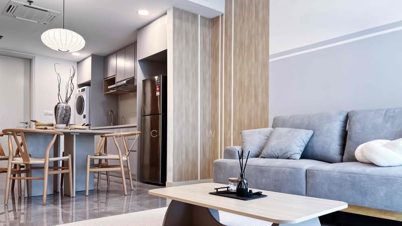 Servis Apartment untuk Disewa di Ooak Serviced Apartments @ Kiara 163 - Mico Wong - Living Room - PropertyGuru.com.my