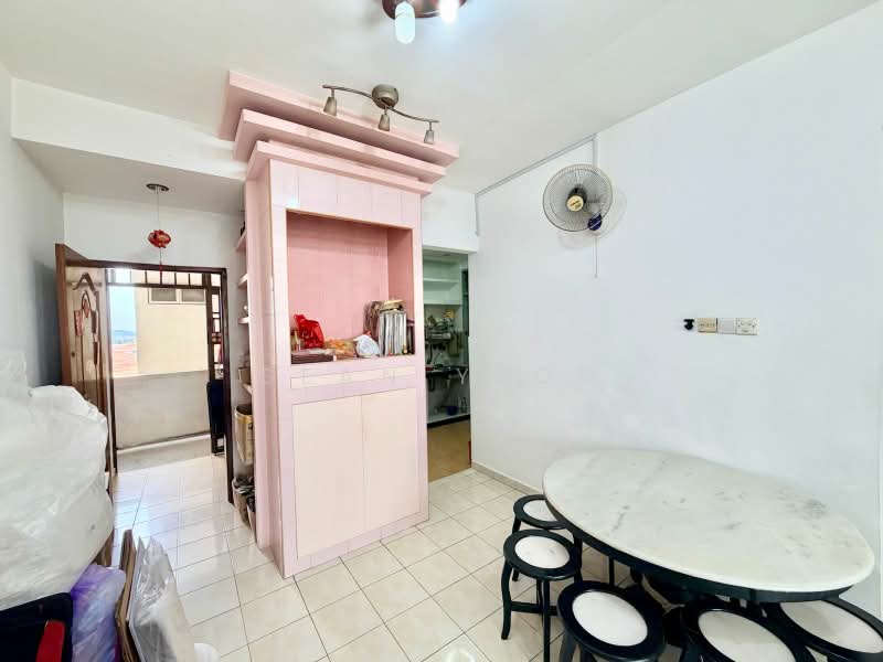Pangsapuri untuk Dijual di Indah Court Apartment - Sean Yeoh - Dining Room - PropertyGuru.com.my
