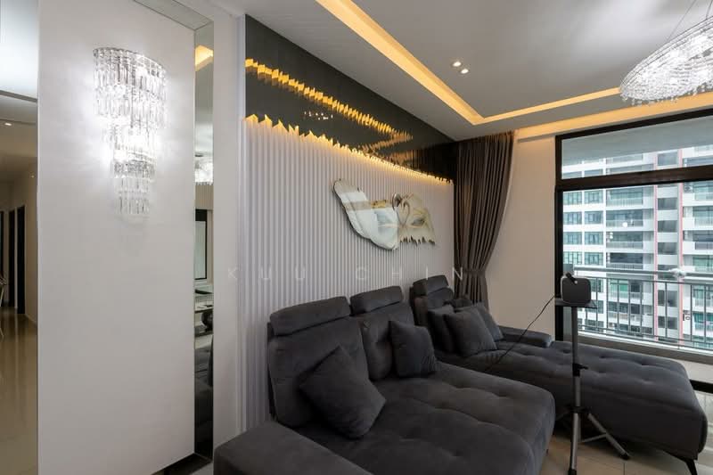 Pangsapuri untuk Dijual di Austin Regency (Pangsapuri Austin Perdana) - Kuu Chin - Living Room - PropertyGuru.com.my