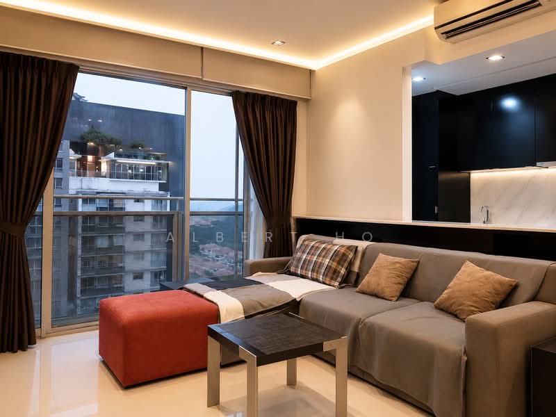 Servis Apartment untuk Dijual di Verve Suites - Albert Ho - Living Room - PropertyGuru.com.my