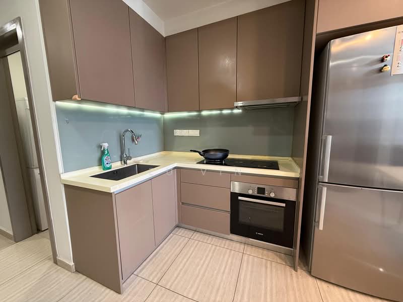 Service Residence for Sale at Twin Arkz - Eu Vin - Kitchen - PropertyGuru.com.my