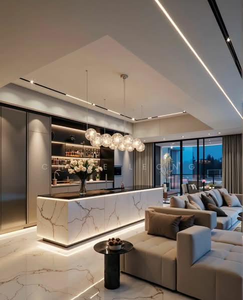 Condominium for Sale at Lunar Seputeh - Chloe Leong - Living Room - PropertyGuru.com.my