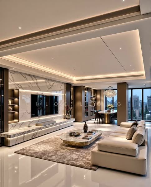 Condominium for Sale at Lunar Seputeh - Chloe Leong - Living Room - PropertyGuru.com.my