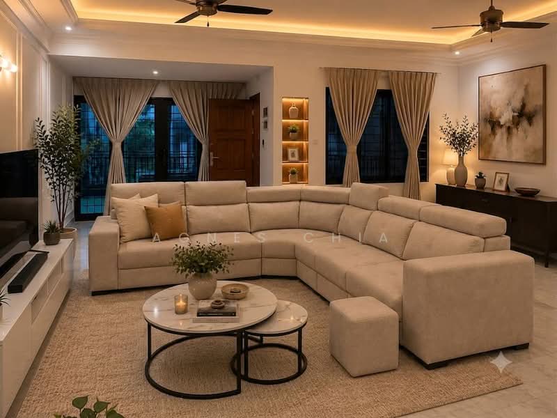 2-storey Terraced House for Rent in Taman Tun Dr Ismail (Kuala Lumpur) - Agnes Chia - Living - PropertyGuru.com.my