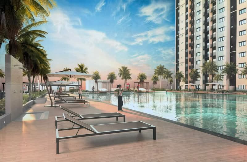 Service Residence for Sale at Taman Klebang Utama - Aina Hashikin - Pool - PropertyGuru.com.my