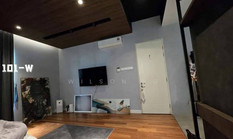 Rumah Berkembar untuk Dijual di Bandar Botanic (Klang) - Wilson Ng - Living Room - PropertyGuru.com.my