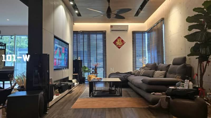 Rumah Berkembar untuk Dijual di Bandar Botanic (Klang) - Wilson Ng - Living Room - PropertyGuru.com.my