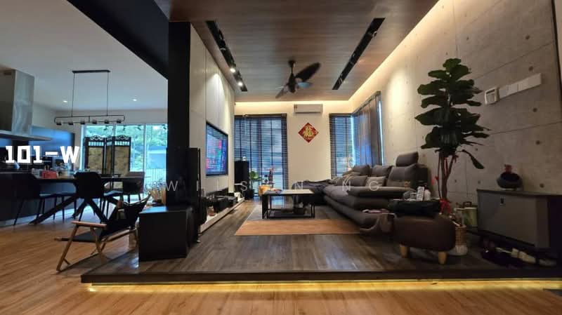 Rumah Berkembar untuk Dijual di Bandar Botanic (Klang) - Wilson Ng - Living Room - PropertyGuru.com.my