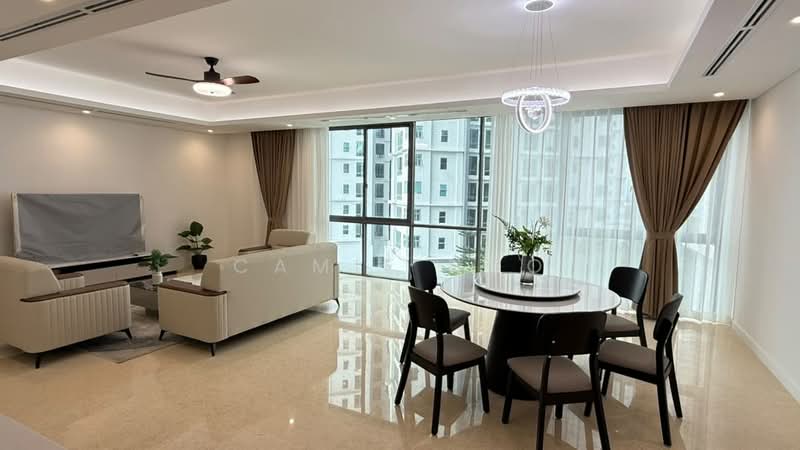 Kondominium untuk Disewa di Capella Embassy (D'Rapport Residences) - Camie Hoo - Living Room - PropertyGuru.com.my