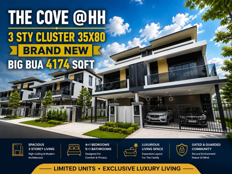 Cluster House for Sale in Horizon Hills (Iskandar Puteri (Nusajaya)) - Derrick Wong - Exterior - PropertyGuru.com.my