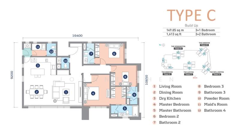Condominium for Sale at Capella Embassy (D'Rapport Residences) - Joanne Chen - PropertyGuru.com.my