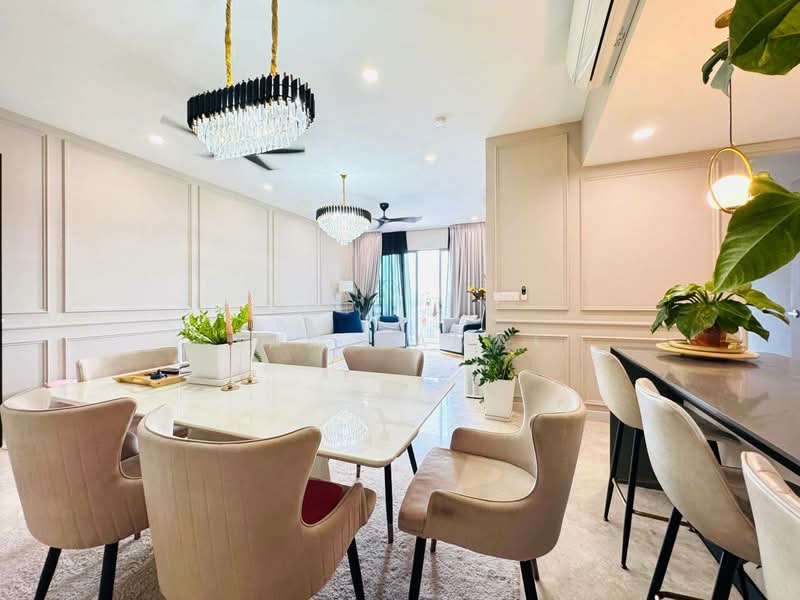 Service Residence for Rent at Datum Jelatek Residence - Sam Jamal - Living Room - PropertyGuru.com.my