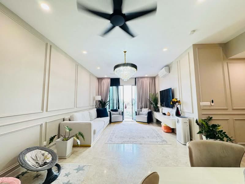 Service Residence for Rent at Datum Jelatek Residence - Sam Jamal - Living Room - PropertyGuru.com.my
