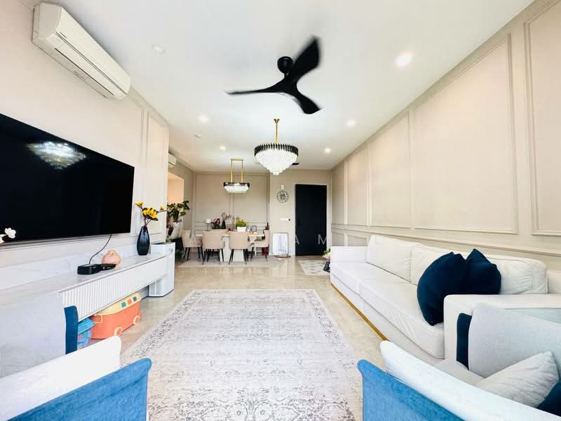 Service Residence for Rent at Datum Jelatek Residence - Sam Jamal - Living Room - PropertyGuru.com.my
