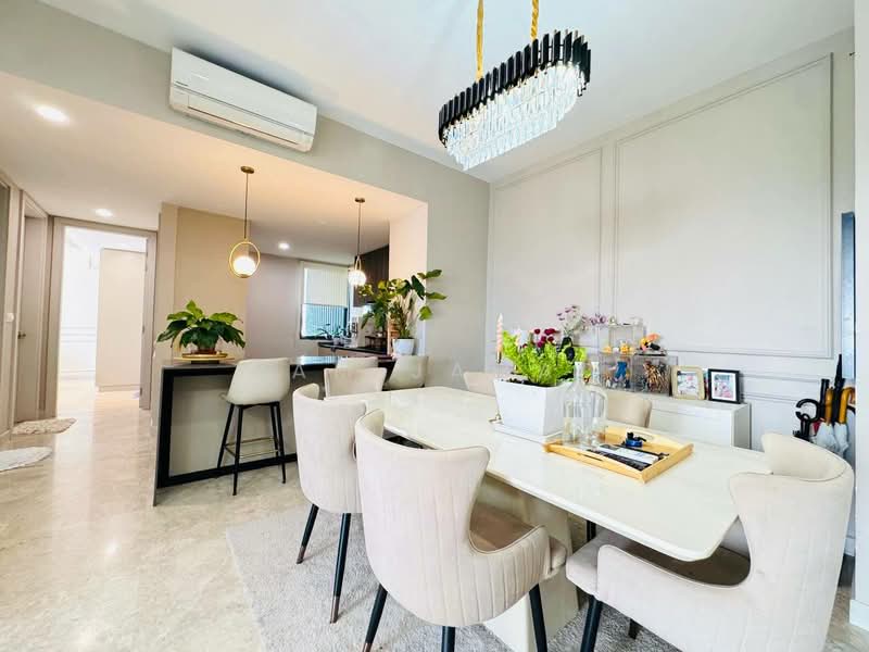 Service Residence for Rent at Datum Jelatek Residence - Sam Jamal - Dining Room - PropertyGuru.com.my