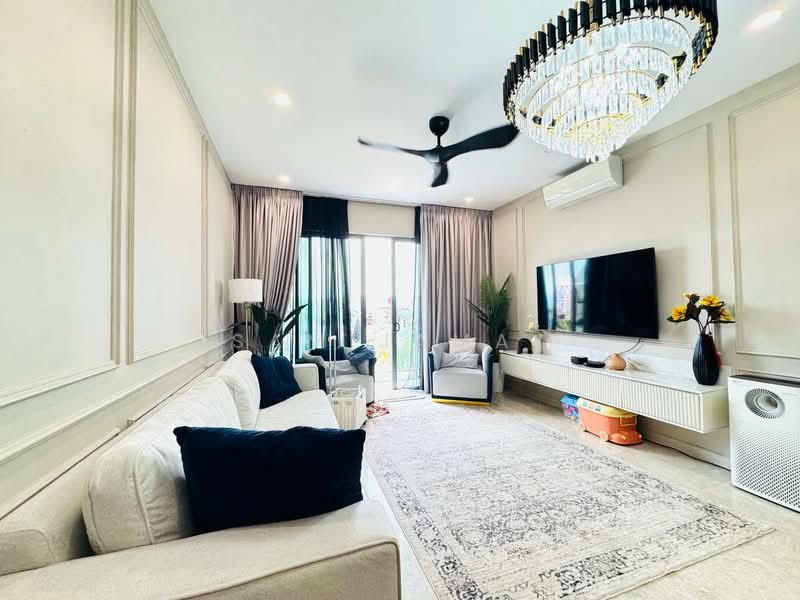 Service Residence for Rent at Datum Jelatek Residence - Sam Jamal - Living Room - PropertyGuru.com.my