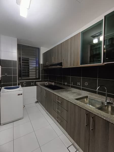 Service Residence for Rent at D'Inspire Residence (Inspira Bestari) - Chloe Ying - Kitchen - PropertyGuru.com.my