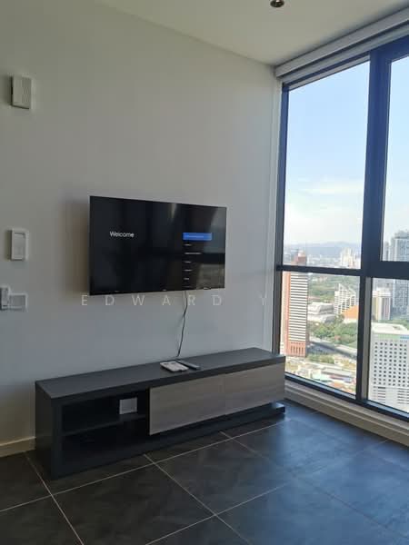 Servis Apartment untuk Disewa di Scarletz Suites @ KL City Centre - Edward Yap - Living Room - PropertyGuru.com.my