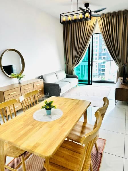 Kondominium untuk Disewa di The Valley Residences @ SkySierra - Sam Jamal - Living Room - PropertyGuru.com.my
