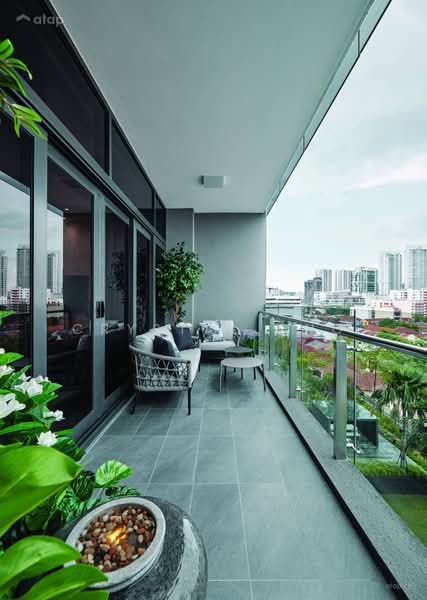 Service Residence for Sale at NewUrban - Crystal Ong - Balcony - PropertyGuru.com.my