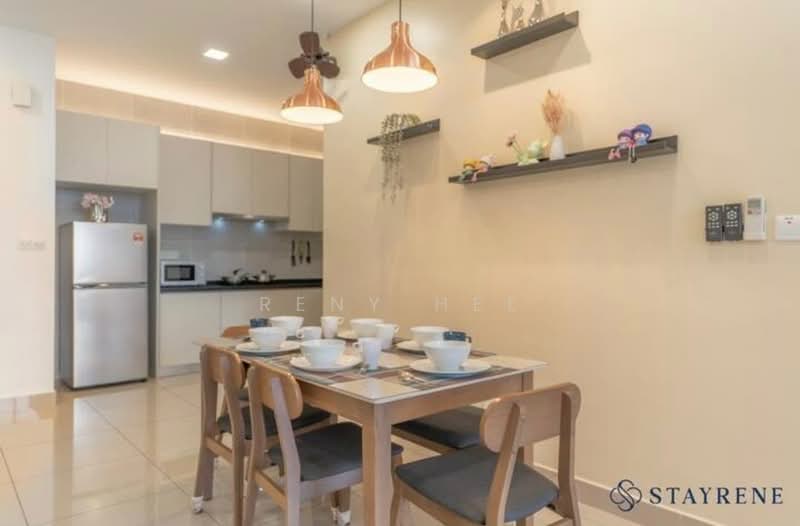 Service Residence for Sale at Twin Tower Residence - Reny Hee - Kitchen - PropertyGuru.com.my