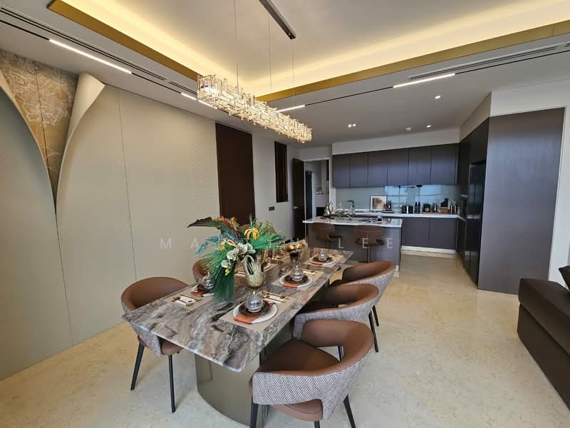 Kondominium untuk Dijual di Capella Embassy (D'Rapport Residences) - Martin Lee - Dining Room - PropertyGuru.com.my