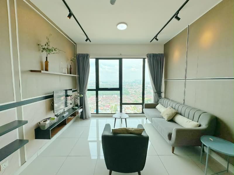 Kediaman Servis untuk Disewa di Southkey Mosaic - Jessica Boey - Living Room - PropertyGuru.com.my