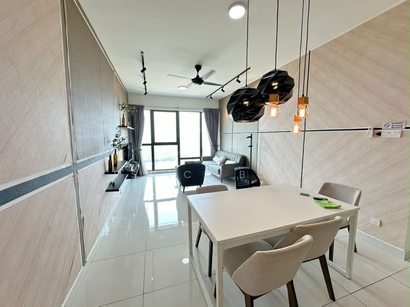 Kediaman Servis untuk Disewa di Southkey Mosaic - Jessica Boey - Living Room - PropertyGuru.com.my