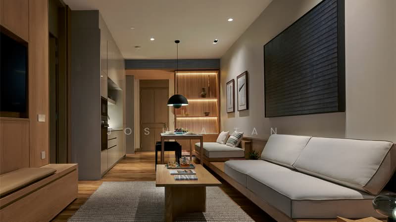 Service Residence for Rent at Conlay - Joshua Tan - Living Room - PropertyGuru.com.my